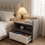 Table de chevet moderne en mdf nero – Image 5